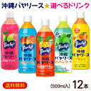 沖縄バヤリース 選べるドリンク 500ml×12本　/グァバ マンゴー ソルティシークワーサー オレンジ 石垣島パイン ジュース ペットボトル 沖縄限定