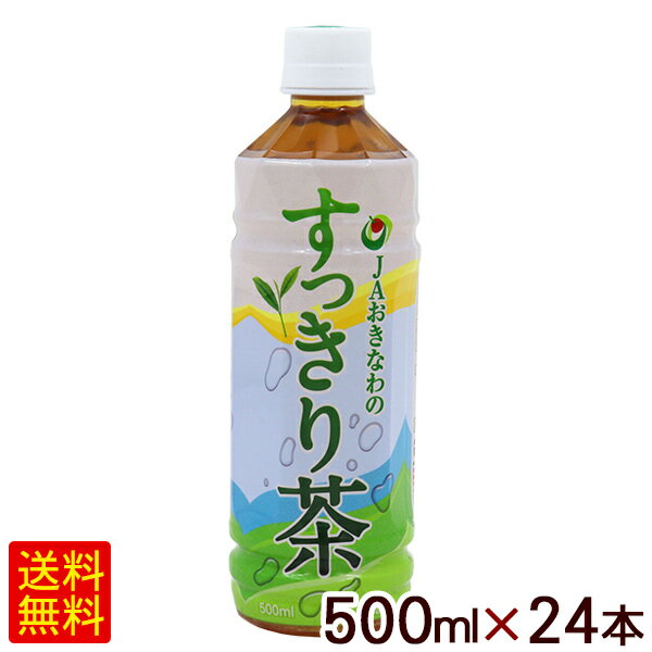 楽天沖縄お土産通販　ここち琉球すっきり茶（緑茶） 500ml×24本　/JAおきなわ 【FS】