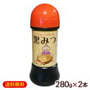 黒みつ 280g×2本 /黒糖シロップ 黒糖蜜 黒蜜 共栄社【P便】