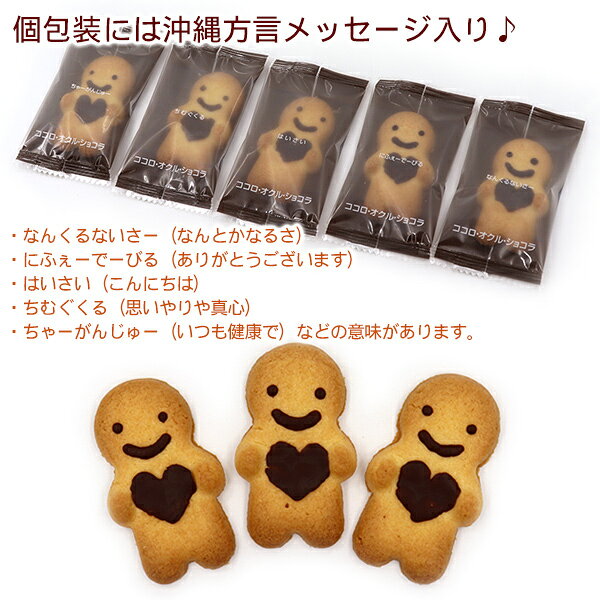 沖縄ココロ・オクル・ショコラ 18個入　/クッキー 沖縄お土産 お菓子 南西産業