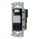 【WTL4065MBK】パナソニック SO-STYLE(ソー スタイル)デザイン配線器具 埋込熱線センサ付ナイトライト(LED:電球色)(明るさセンサ・コンセン...