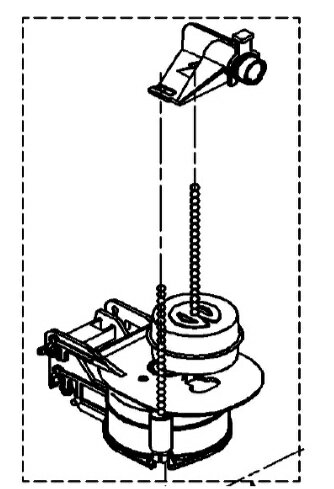 TOTO 便器タンク部品 排水弁 パーツ 【HH07036S】 【純正品】