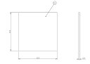 三菱 給排気グリル用フィルター 換気扇・ロスナイ 換気扇用 システム部材 交換用フィルター P-05F P05F【純正品】