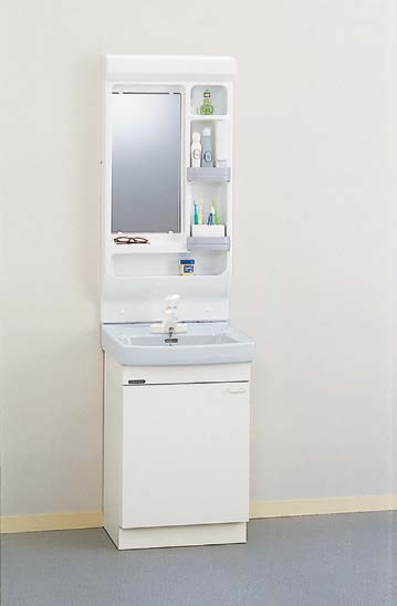 Rakuten - 間口500mm クリナップ 洗面化粧台（BTSシリーズ） （1面鏡）