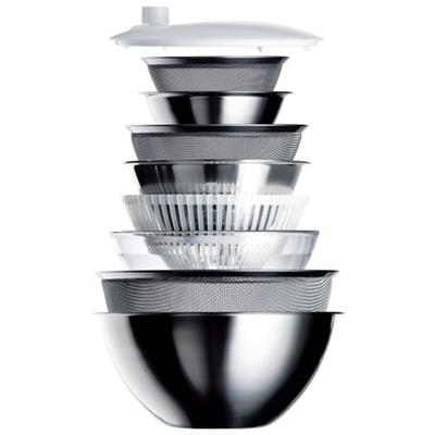 クリナップ オールラウンドボウルズ フルセット KAP-ABF-CT収納時の寸法：直径283mm×153mmボウルS：直径171×高さ74mm/板厚0.5mmボウルM：直径208×高さ90mm/板厚0.5mmボウルLL：直径278×高さ12...