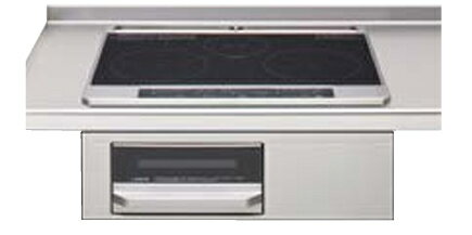 クリナップ IHクッキングヒーター 2口IH＋ラジエントヒーター シルバー/ブラック Z...