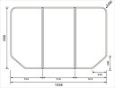 GTD76KN11 パナソニック Panasonic【GTD76KN11】組フタ:ワイド浴槽用 パーツショップ【純正品】(2)