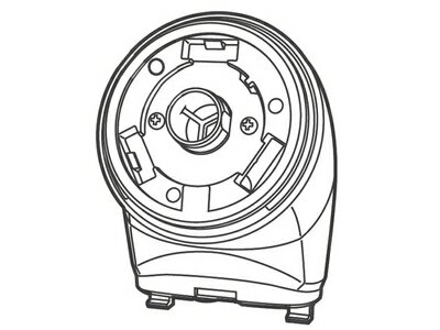 ESED95W4077 パナソニック Panasonic ボディ・フットケア 除毛・脱毛器 音波スクラブヘッド駆動部【純正品】