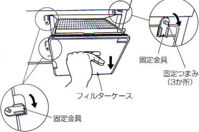 FFV2510216 パナソニック Panasonic フィルターケース【純正品】