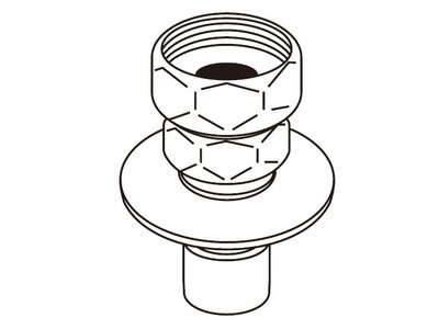 AXW12H-J6 パナソニック Panasonic 給水栓継手（横水栓以外） 洗濯機・衣類乾燥機 洗濯乾燥機【純正品】