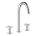【2064300J】グローエ【正規ルート品】 2ハンドル洗面混合栓(引棒付) 【GROHE】