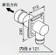 0704516 ノーリツ 給湯器 関連部材 給排気トップ (2重管方式及び2本管方式) FF-9トップA-1 φ120 2重管 200型【純正品】