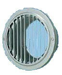 パナソニック 換気扇 換気扇部材 VB-FV200S 平形ベントキャップ (縦ガラリ付・ステンレス製) 【純正品】