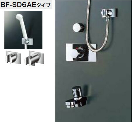INAX LIXIL シャワーバスセット セット品番 BF-222TSD (シャワーヘッド BF-SD6AEタイプ /湯水混合栓 BF..
