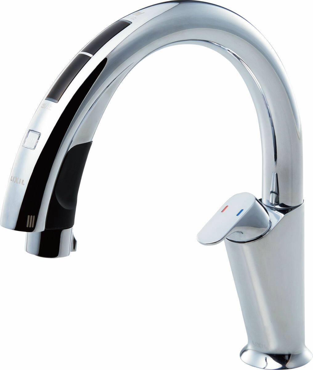 LIXIL（リクシル）『タッチレス水栓ナビッシュハンズフリー（浄水器ビルトイン型）（JF-NA411S（JW））』