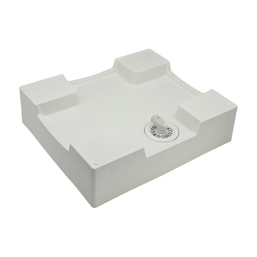 【426-424-W】 カクダイ 洗濯機用防水パン(床上配管型) 【426-424-W】 カクダイ 洗濯機用防水パン(床上配管型)