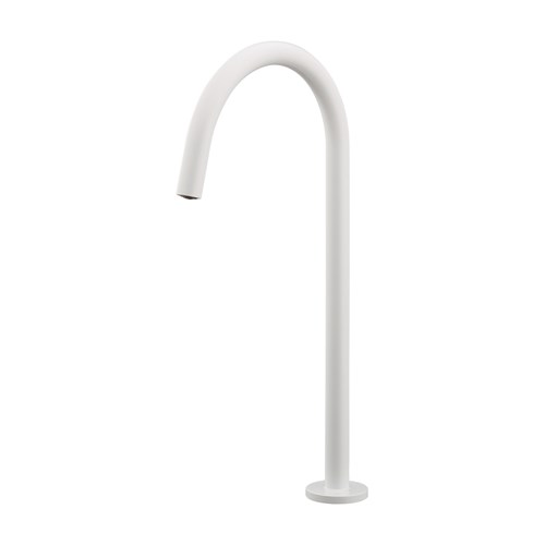 カクダイ【716-358-MW】足踏みレバー水栓（トール）//マットホワイト 足踏み水栓