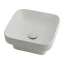 カクダイ【#CL-8768ACM】角型洗面器 陶器製
