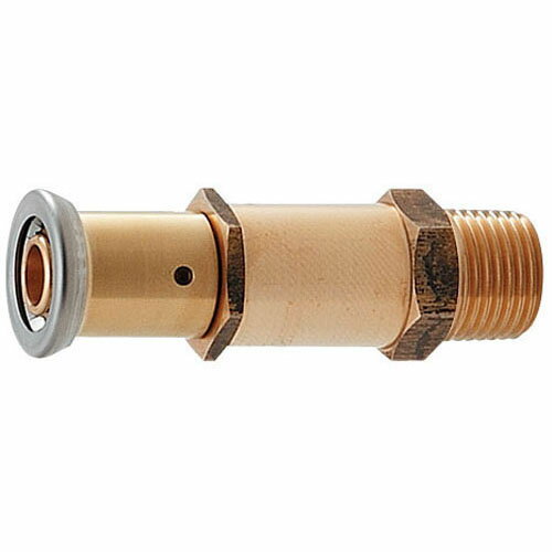 カクダイ JKロック胴長外ネジアダプター (ワンタッチ) 610-007-10A 水道材料【純正品】