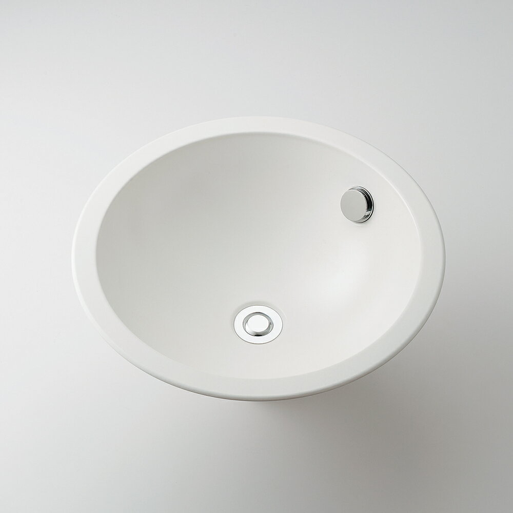 カクダイ KAKUDAI 丸型洗面器 ホワイト 493-128-W 水栓金具・器【純正品】