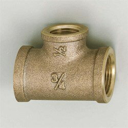 KVK 異径チーズ 20 (3/4) ×20 (3/4) ×13 (1/2) Z716-1 継手・配管部品 Z7161 【純正品】