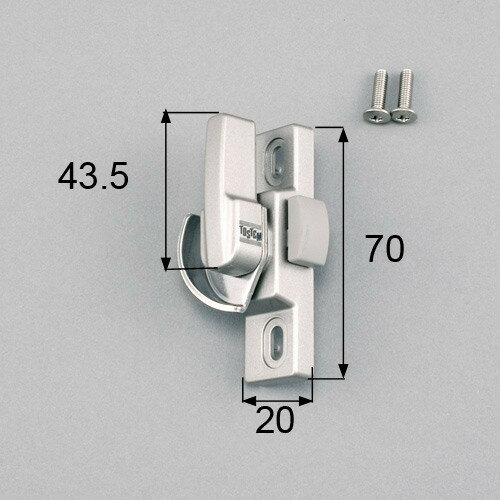 トステム aaazc02l クレセント小（左用） 窓（サッシ）部品(鍵・錠) LIXIL リクシル 【純正品】