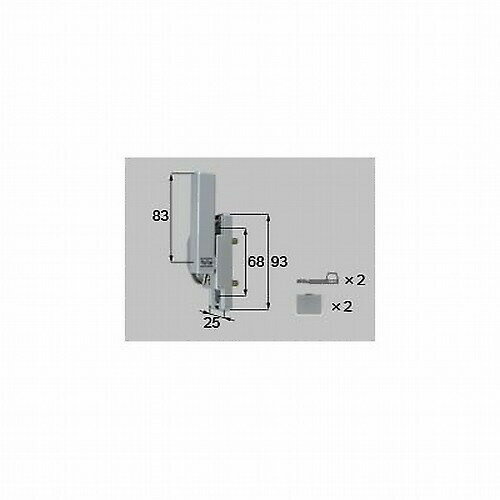 bzc115bltb36 LIXIL リクシル・トステム グレモンクレセント（大）（キー付き） L 窓（サッシ）部品(鍵・錠) 【純正品】