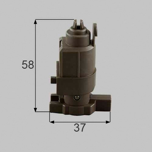 トステム dczz324 浴室中折れドア下部ヒンジ可動側セット 浴室ドア部品 LIXIL リクシル 【純正品】