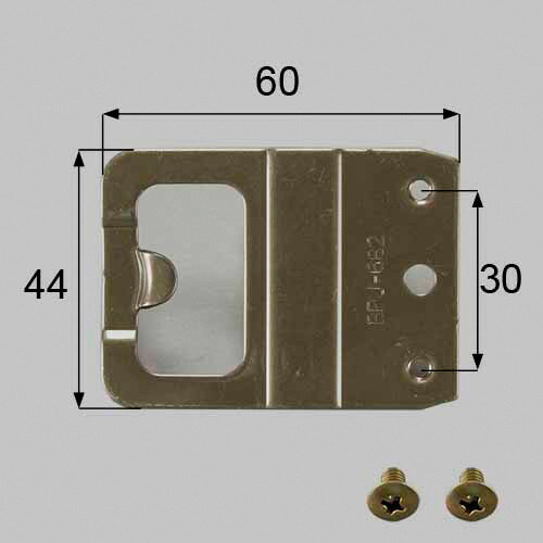 トステム netsa00043 サッシ錠（クレセント）受け 窓（サッシ）部品(鍵・錠)[BPJB682×1 BIB32×2] LIXIL リクシル 【…