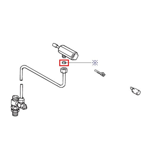 【ゆうパケット】LIXIL・INAX 【50-638】 パッキン(インテークチューブ用) トイレ部品 [50-638] 【純正品】