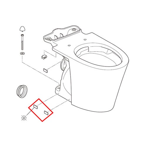 LIXIL・INAX 面ファスナー(陶器側用) トイレ部品 [75-3718-1]2020年4月以降の製品に使用しています。【適合本体品番を必ずご確認ください】部品ご購入の際には、お手持ちの本体品番と適合するか、必ずご確認をお願いいたします。同じ部品のように見えても、適合しない場合は取り付けできません。またお取り寄せ品のため、返品、交換もできませんので、必ず事前にお調べいただいてからご購入をお願いたします。【本体適合の調べ方】1．お手持ちの本体の取扱説明書を見る。2．商品名の適合品番にお手持ちの本体があるか、確認する。3．メーカーに確認する。4．弊社にお問い合わせいただく（2〜3営業日ほどお時間いただきます。本体品番をお知らせください）ご不在時の商品配達のご連絡のため、電話番号はなるべく携帯電話の番号を入力してください。