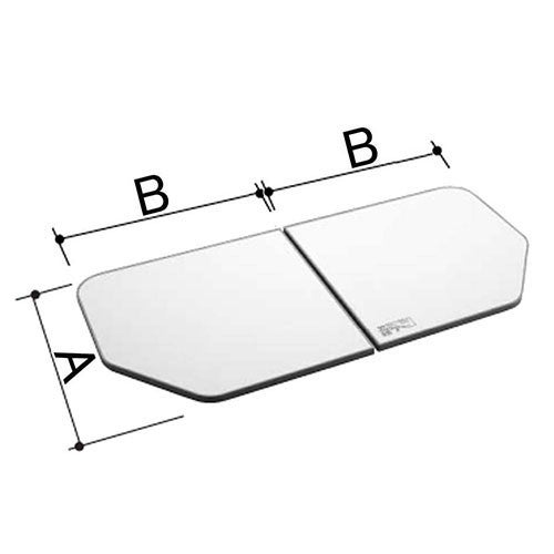 LIXIL・INAX 【YFK-1377B-1-D4】 薄型保温組フタ [YYFK-1377B(1)-D4] 1300オーバル浴槽用 brdp 【純正..