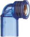 上水道関連製品 TS継手/HI継手 HI透明継手 金属入 HI水栓エルボ金属入 HITWLB16X13透明 Mコード:11338 (前澤化成工業、積水、東栄管機...
