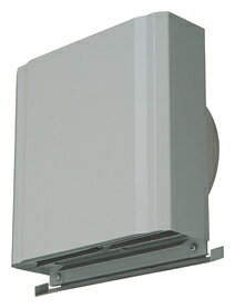 メルコエアテック 屋外フード 【AT-125VWS】外壁用（ステンレス製／鋼板製） 深形スクエアフード（薄形小風量タイプ） 横ギャラリ・網 適用パイプ125mm