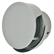 メルコエアテック 【AT-100TCNSJD5】外壁用（ステンレス製／鋼板製） 丸形防風板付ベントキャップ（覆い付・ワイド水切タイプ） 網 適用パイプ100mm【純正品】