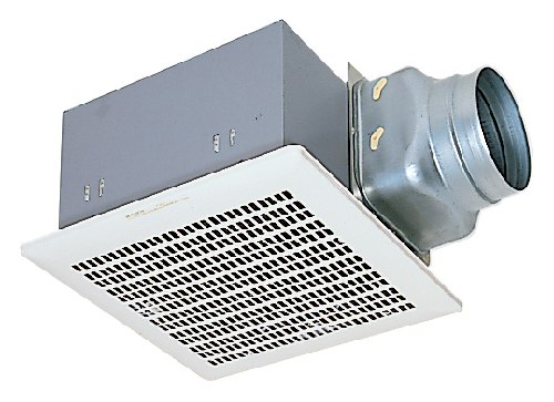 三菱 換気扇 【VD-23ZPH13-BL】換気扇 [本体]ダクト用換気扇 台所用ファン 左排気 接続パイプφ150mm 埋込寸法395mm角 天井埋込形 VD-23ZPH13-BL ダクト換気扇 【純正品】(2)