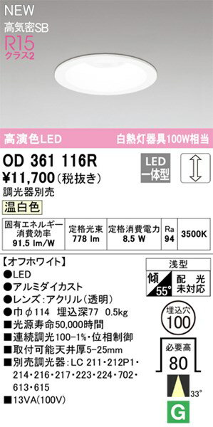 OD361116Rۥǥå 饤 LEDη 鿧Raˡ94 ߷ꡧ100
