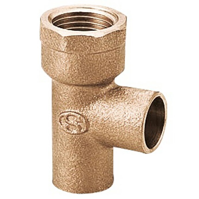 オンダ製作所 ONDA 【PD-015-S】 銅管チーズ Rp1/2×φ15.88 認証品