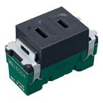 パナソニック 【WN1001H】 埋込コンセント (グレー)