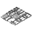 リンナイ Rinnai 098-9584000 下カゴ 部品 純正 食器洗い乾燥機 【純正品】