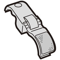 【2171102843】 シャープ SHARP ブラシカバーB 掃除機 別売オプション品 【純正品】