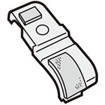 【2171103446】 シャープ SHARP ブラシカバーB 掃除機 別売オプション品 【純正品】