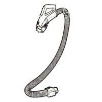 【2173580469】 シャープ SHARP ホース 掃除機 別売オプション品 【純正品】