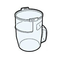 【2174280032】 シャープ SHARP ダストカップ 掃除機 別売オプション品 【純正品】