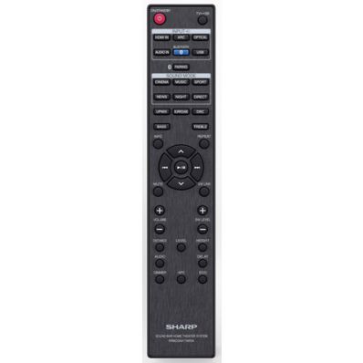 シャープ[SHARP] 【1106380645】 シアターバーシステム用 リモコン（110 638 0645） 【純正品】