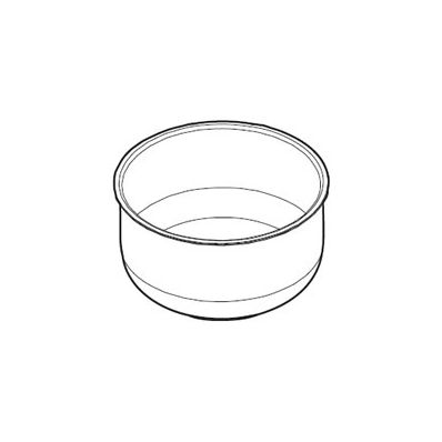 シャープ[SHARP] 【2343800305】 ジャー炊飯器用 内ナベ（234 380 0305） 【純正品】