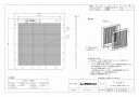 【ゆうパケット】 三菱 MITSUBISHI 換気扇 システム部材 グリル取付用フィルター P-08PNET【純正品】