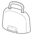 東芝 TOSHIBA 【30008421】 アイロン ケース(上) 【純正品】