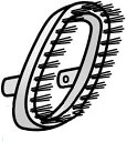 東芝 TOSHIBA 【41452472】 クリーナー 掃除機 ブラシ 毛部 【純正品】