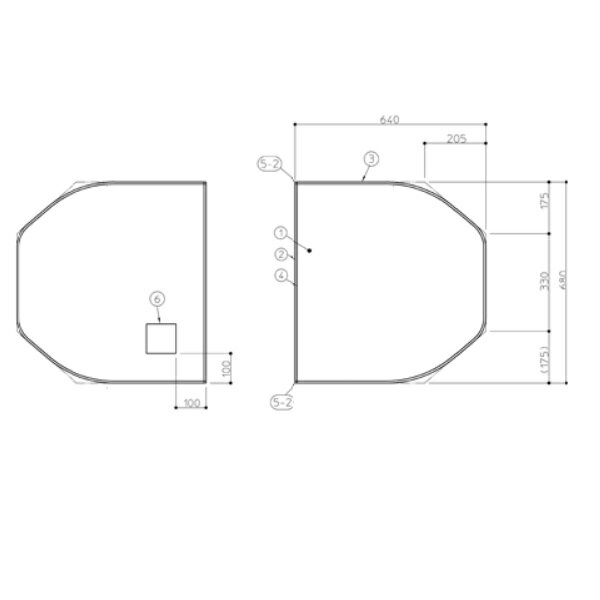 TOTO パーツ 【AFKKS84093KSAA21W】 WBラクかるふた2枚 風呂ふた 【純正品】